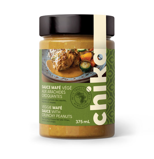 Sauce Mafé Végé aux Arachides Croquantes - 375 mL